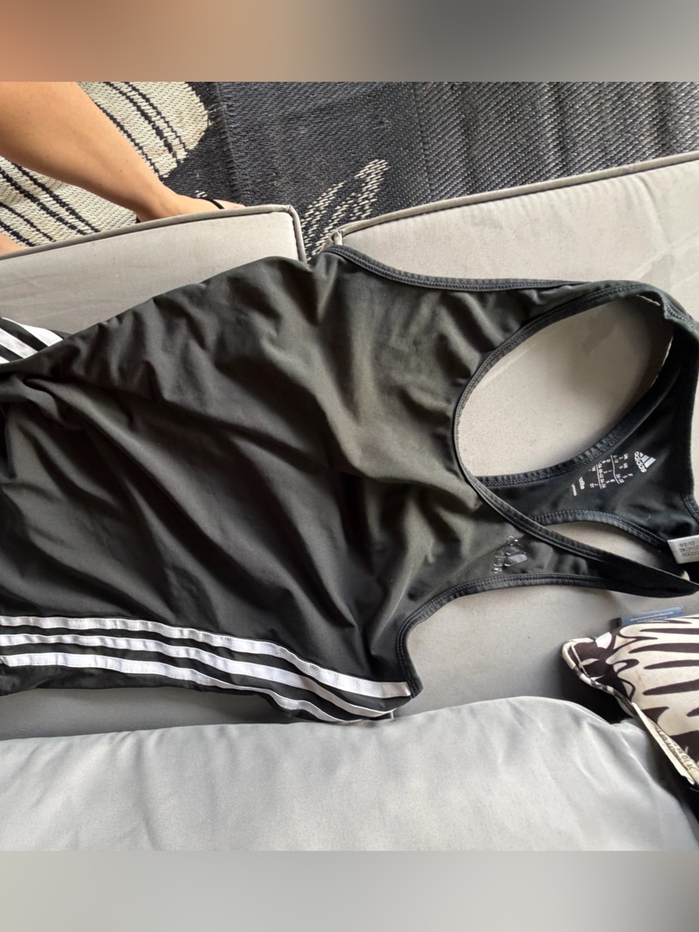 adidas Black Climacool Tank Top